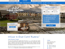 Tablet Screenshot of grandcentralbundoran.com